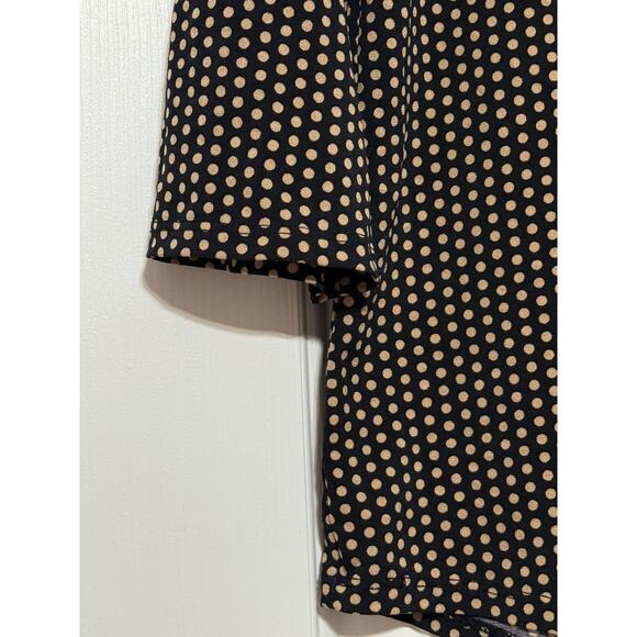 Chico's Polka Dot Pullover Top, Size 2 - Picture 4 of 5